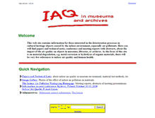 Tablet Screenshot of iaq.dk